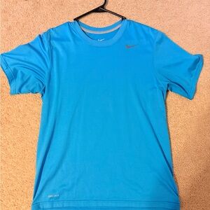 Nike Men's Bright Blue Short Sleeve Tee